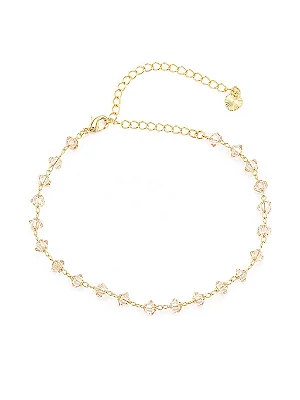 Pulseira cristal rose