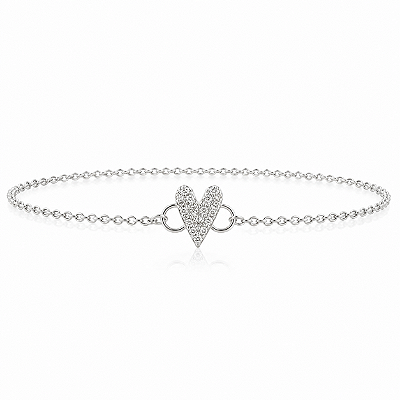 Pulseira mini coração
