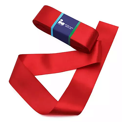 Fita de Cetim Najar Nº 9 C/10m x 38mm Cor 07 vermelho