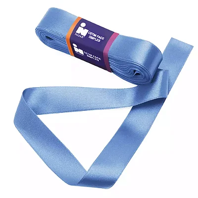 Fita de Cetim Najar Nº 5 C/10m x 22mm Cor 12 Azul