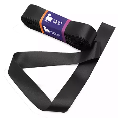 Fita de Cetim Najar Nº 5 C/10m x 22mm Cor 19 Preto