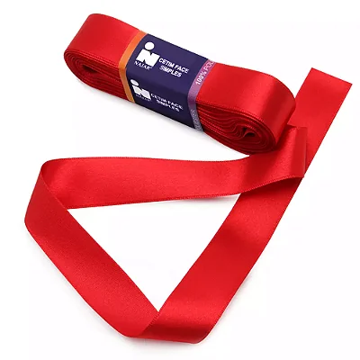 Fita de Cetim Najar Nº 5 C/10m x 22mm Cor 07 Vermelho