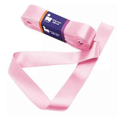 Fita de Cetim Najar Nº 5 C/10m x 22mm Cor 03 Rosa Bebê