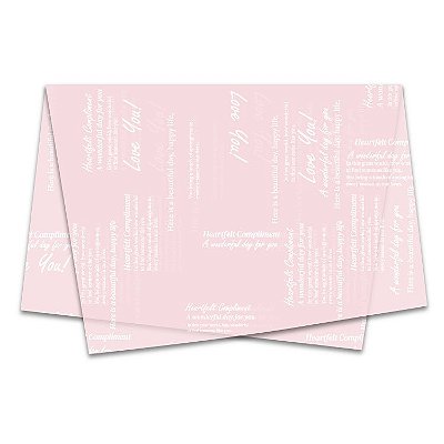 Poli Sujinho Decorado Mate London Rosa Quartz 49x69cm Xingó Embalagens