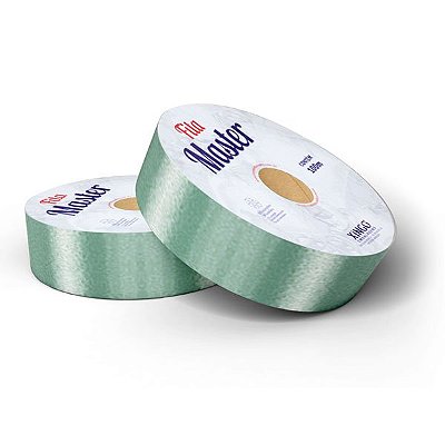 Fita Master Lisa Verde Botanic 32mm x 100m Xingó Embalagens