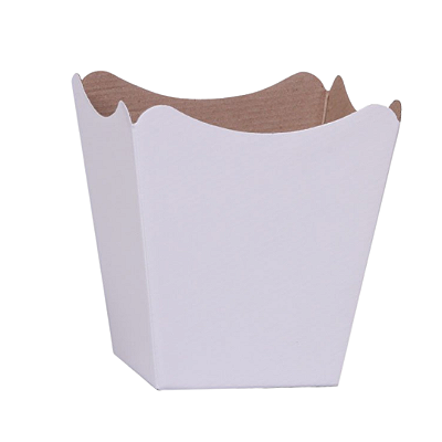 Cachepot Paper Pote 11 Liso Branco Xingó Embalagens