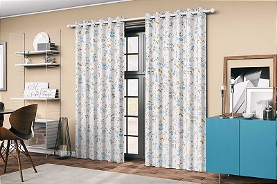 CORTINA BLACKOUT ESTAMPADO 2,50m x 1,92m
