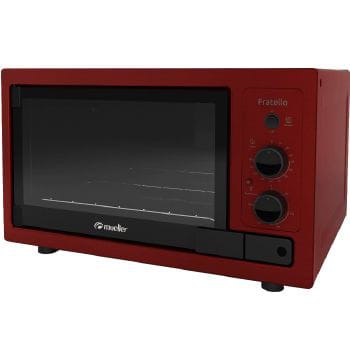 Forno Elétrico de Bancada 44L Mueller Fratello 1800W - Vermelho - 110 Volts