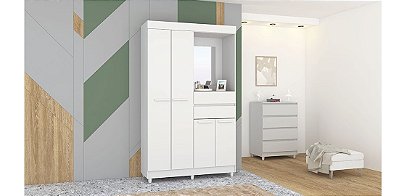 Guarda Roupa Vitória 4 Portas