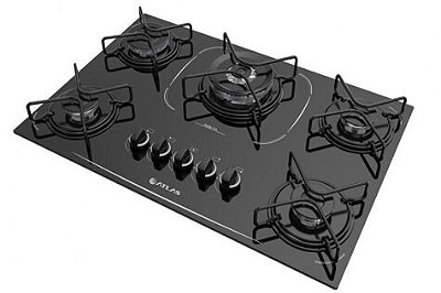 Fogão cooktop  Atlas 5 bocas