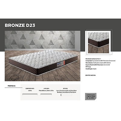 Colchão Bronze D23