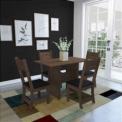 Conjunto Mesa New Charm c/4 cadeiras