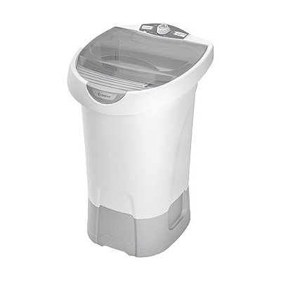 Lavadora De Roupas Semiautomática Wanke Super 4Kg Branca