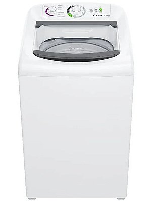 Lavadora de Roupas Consul 12Kg, Automática, Branca - CWH12BB