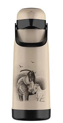 GARRAFA TERMICA MAGIC PUMP 1L DECOR CAFE