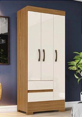GUARDA ROUPA BS05 3 PORTAS BRIZZ