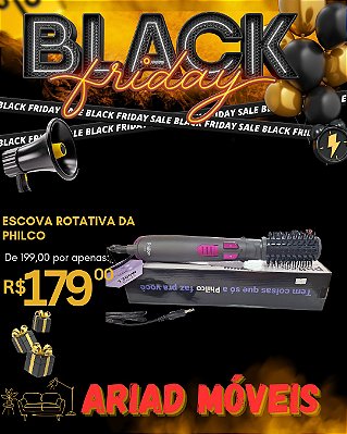 ESCOVA ROTATIVA DA PHILCO