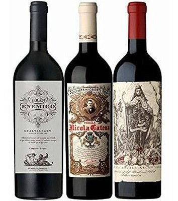 Vinhos Gran Enemigo, Nicola Bonarda, Malbec Catena