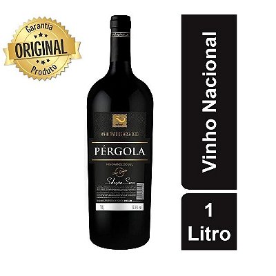 Pérgola Seleção Tinto Seco vd 1000ml
