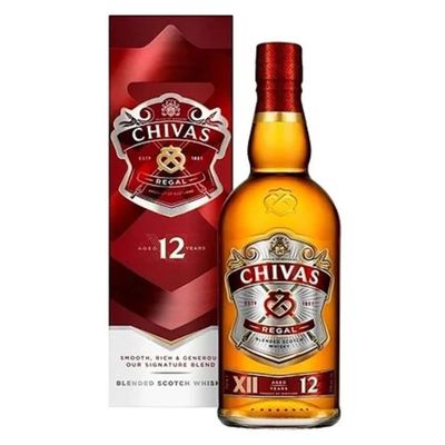 WHISKY CHIVAS REGAL 12 ANOS 1L