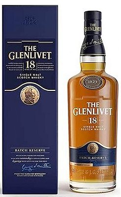 WHISKY THE GLENLIVET 18 ANOS 750ML