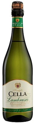VINHO CELLA LAMBRUSCO BRANCO 750ML