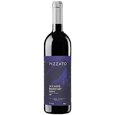 VINHO PIZZATO ALICANTE BOUSCHET TINTO SECO 750ML