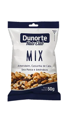 MIX DE NOZES DUNORTE 50G