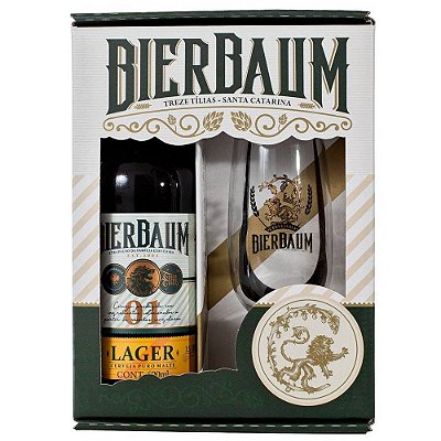 CERV BIERBAUM KIT LAGER 600ML +1 COPO