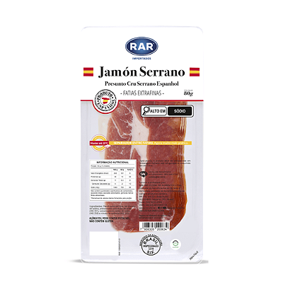 PRESUNTO JAMON SERRANO 80GR
