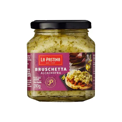BRUSCHETTA LA PASTINA ALCACHOFRA 280GR