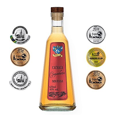 CACHACA COMPANHEIRA IMBURANA 670ML