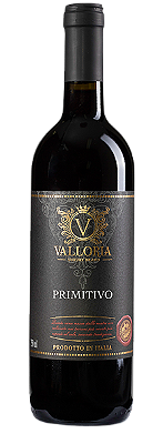 V VALLORIA PRIMITIVO PUGLIA 750 ML