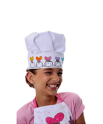Chapéu de chef Meninas Coloridas