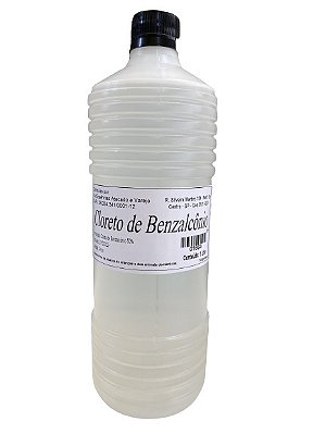 Cloreto de Benzalcônio 1 L Bactericida 50%