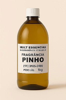 Essência Desinfetante Pinho 1 L faz até 80 L