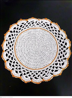 Kit 2. -Sousplat rendas