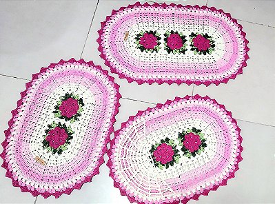 Conjunto tapetes para banheiro