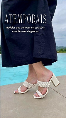 Mule Carol Off White