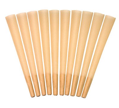 Kit 50 cones pré enrolado - Marrom