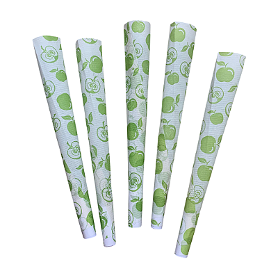Kit 10 cones pré enrolado - Maça verde