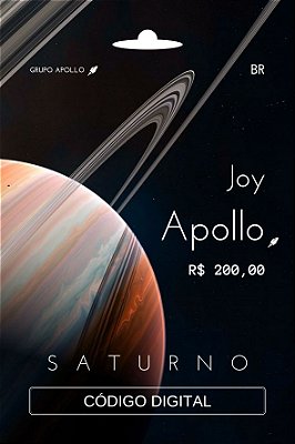 Vale Presente Apollo - Saturno