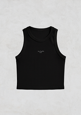 Cropped Joy Apollo Clássico Preto