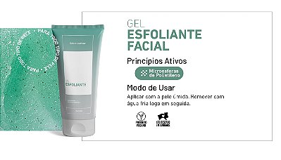 Gel Esfoliante Facial - Sóbrancelhas