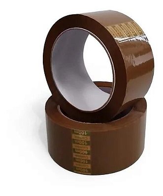 Fita Adesiva 45mm x 40 metros Marrom