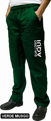 Kit 15 Calça em Brim Profissional Personalizada
