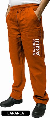 Kit 20 Calça em Brim Profissional Personalizada