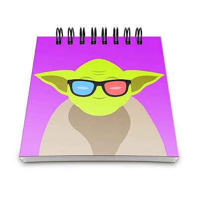 Bloco de Anotações - Mestre Yoda Bloco de Anotações - Mestre Yoda