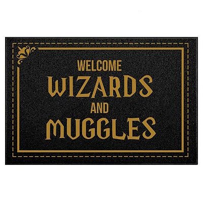 Capacho Wizards and Muggles - Harry Potter