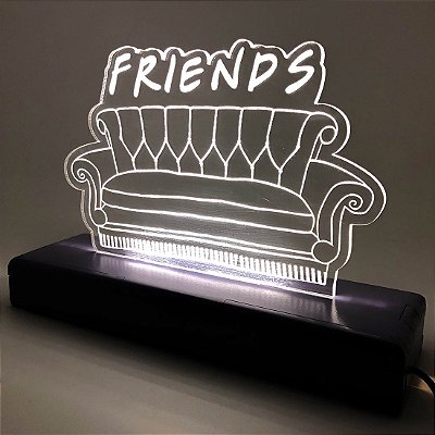 Luminária Acrílico Sofá - Friends